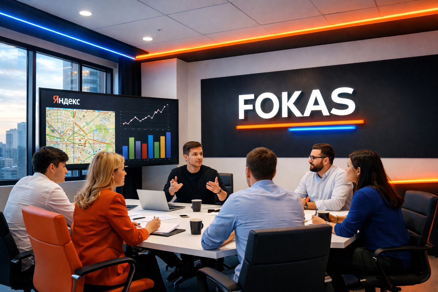 FOKAS продвигает компанию в Уфе