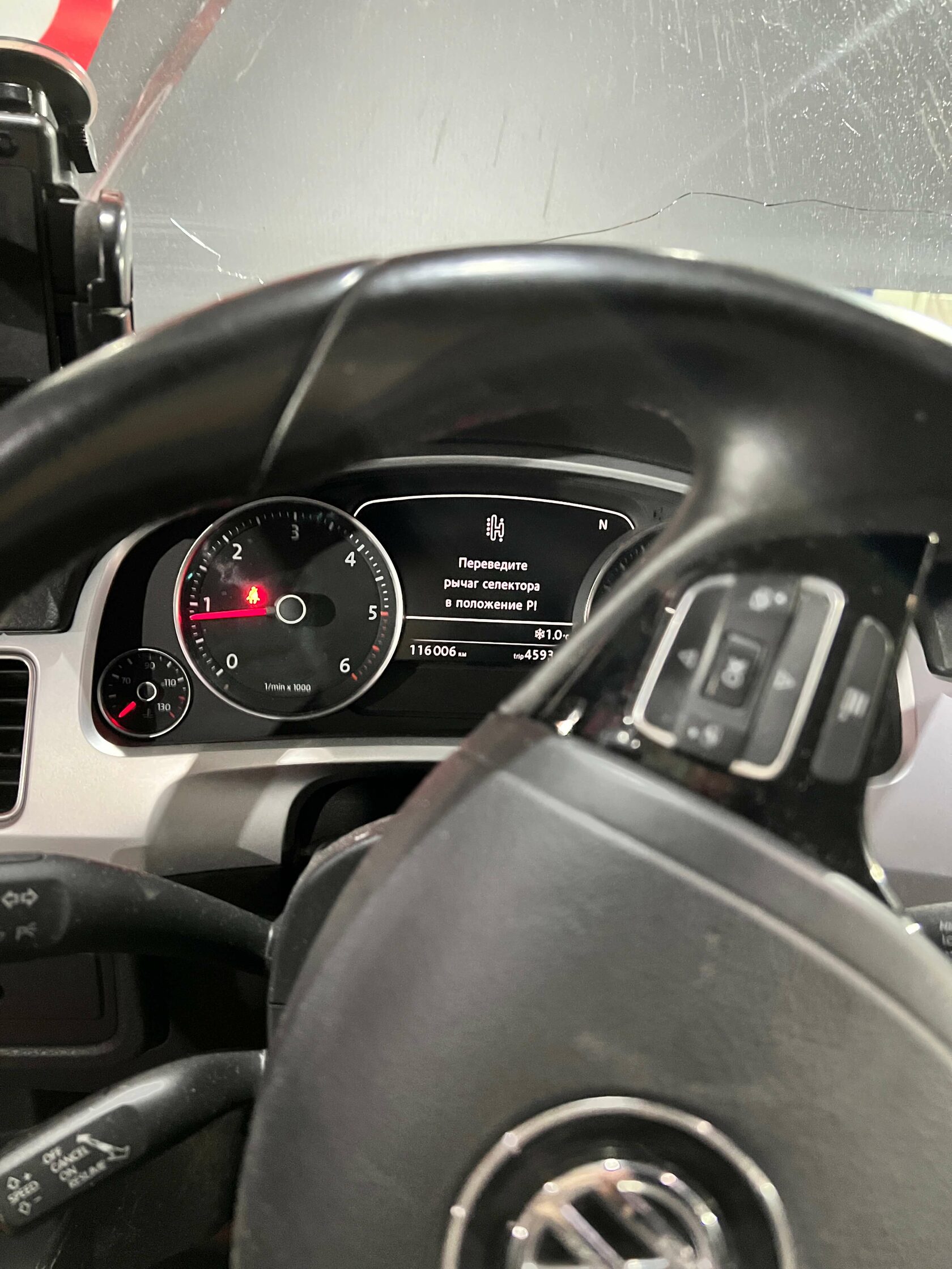 Пробег автомобиля Volkswagen Touareg