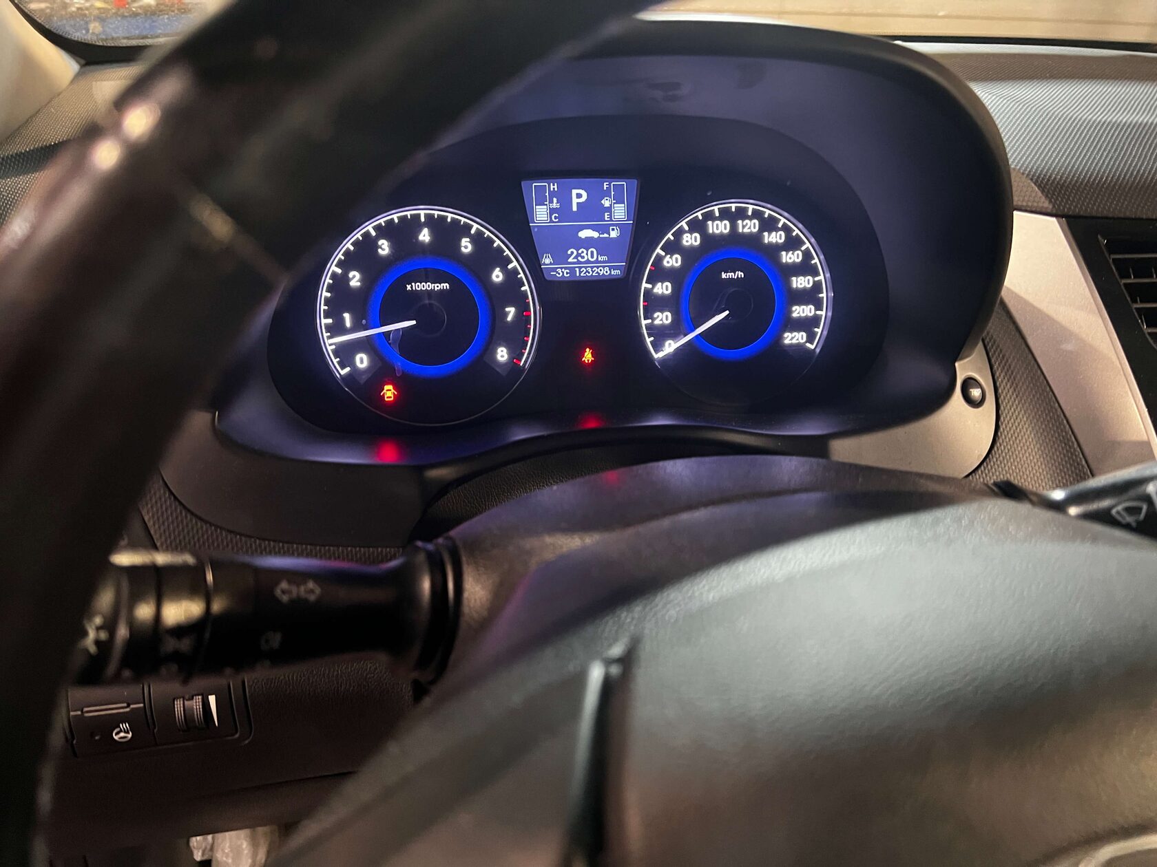 Hyundai Solaris после замены антифриза