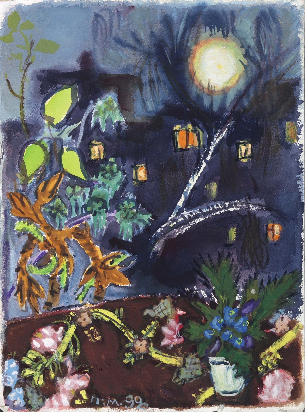 Ночь с луной. 1992 