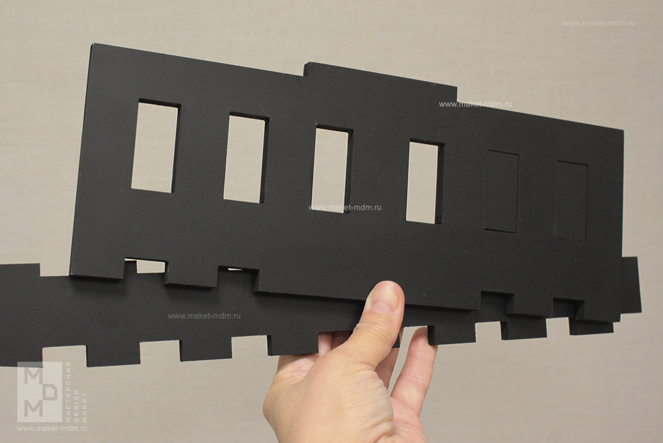 макет декораций к спектаклю Пик Ник Электротеатра Станиславский