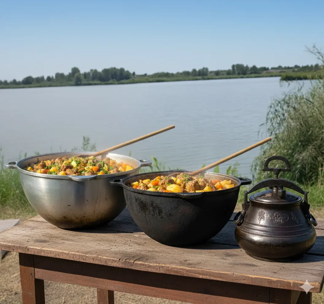 казаны: чугунный, алюминиевый, афганский