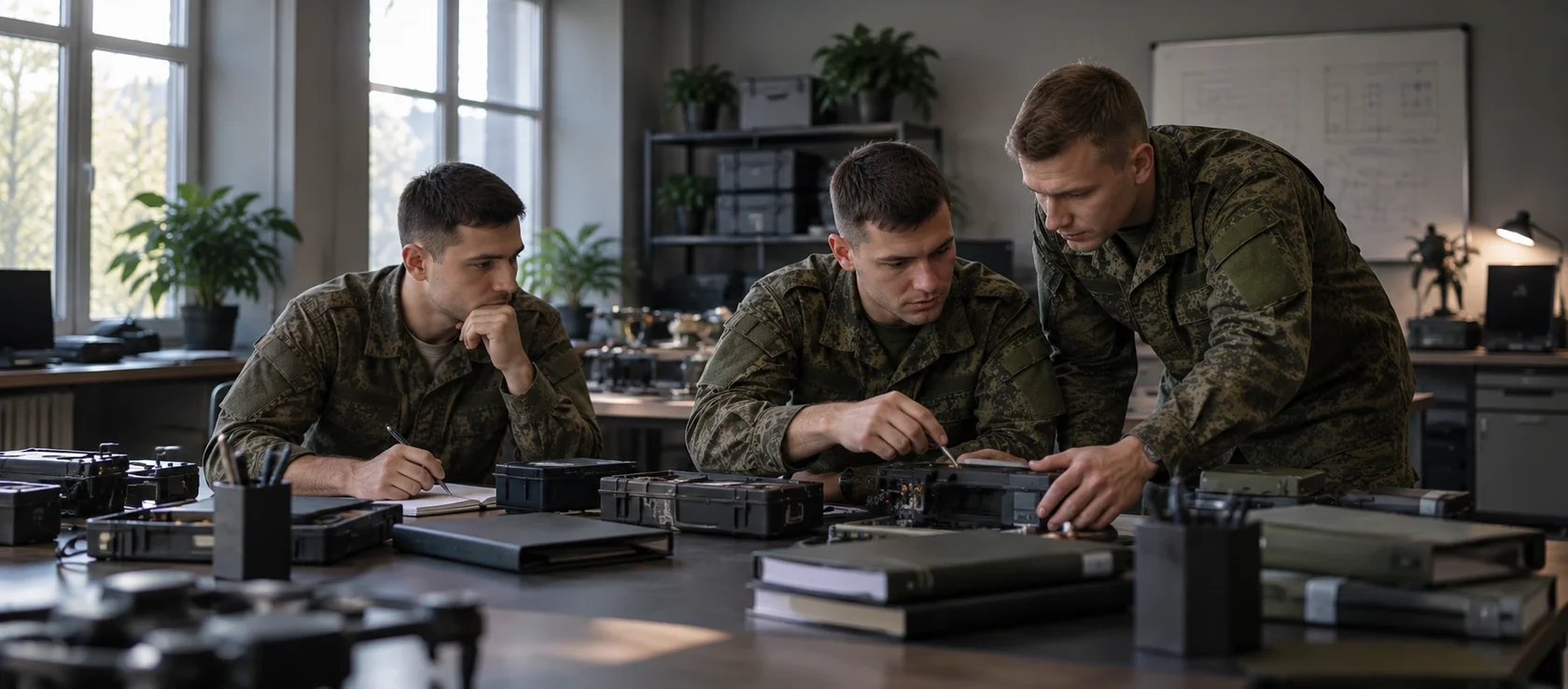 Техническая учебная среда научной роты РЭБ