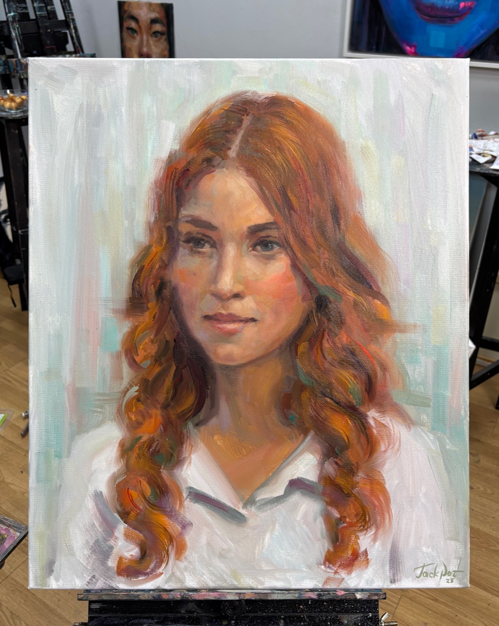 Женский портрет в мягкой манере / Softly painted portrait