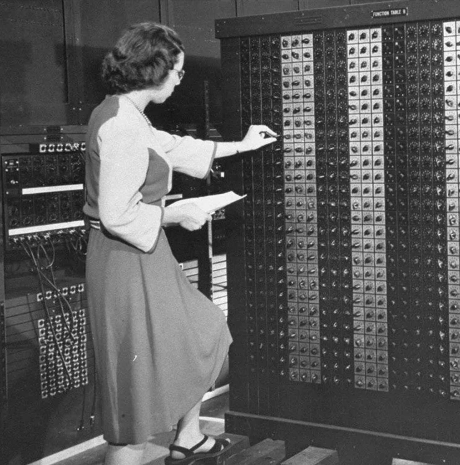 Электронный компьютер электронная машина. Eniac 1946 г. Eniac компьютер 1946 год. Вычислительная машина ЭНИАК. Первый компьютер ЭНИАК.