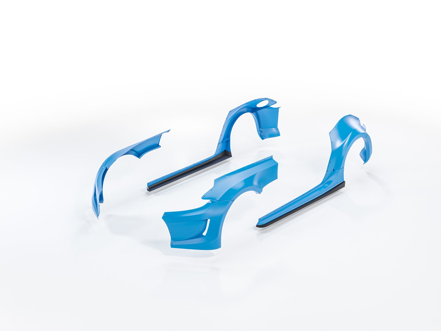 FENDERIST SPEC S Fender Flares Set / WIDE BODY KIT NISSAN 370Z 08-12