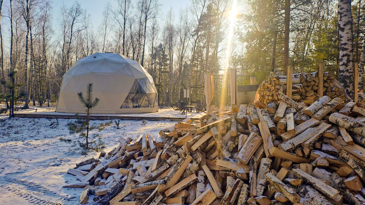 Астрале Парк, глэмпинг