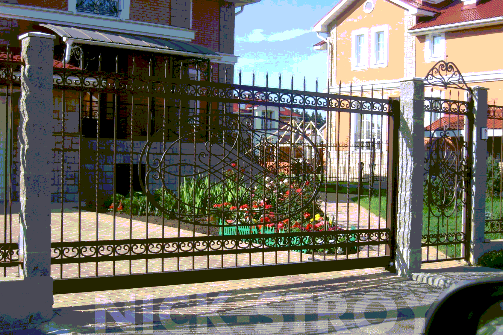 Ворота откатные <br> без наполнений