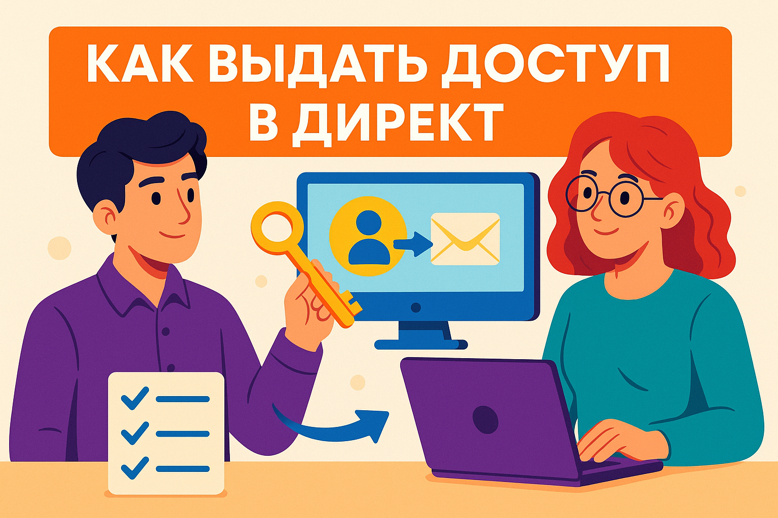 Как выдать гостевой доступ к Яндекс Директ