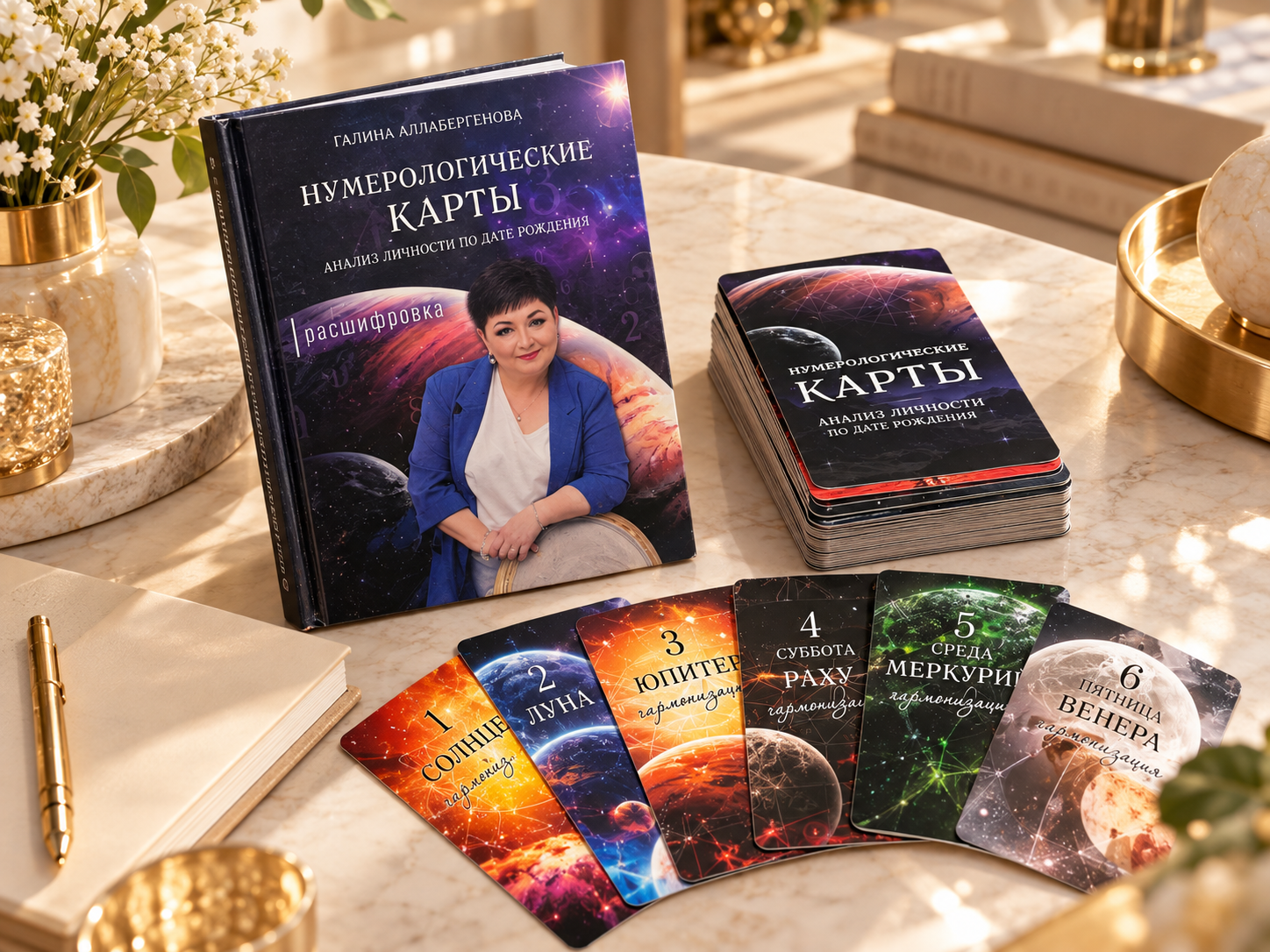 Взрослая колода карт Анализ даты рождения и книга-расшифровка