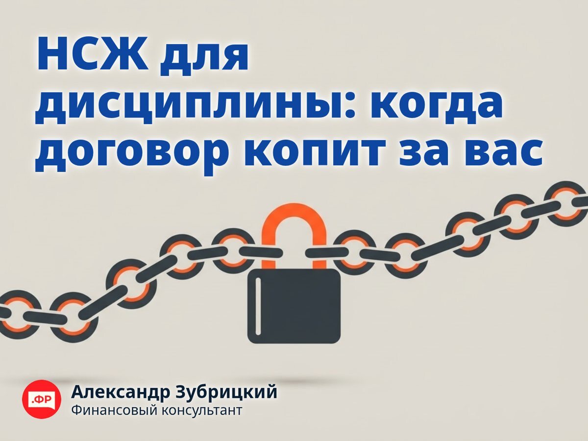 НСЖ для дисциплины: когда договор копит за вас