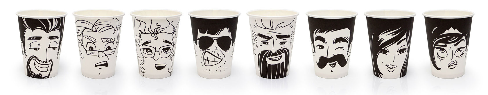 Paper Cups with 