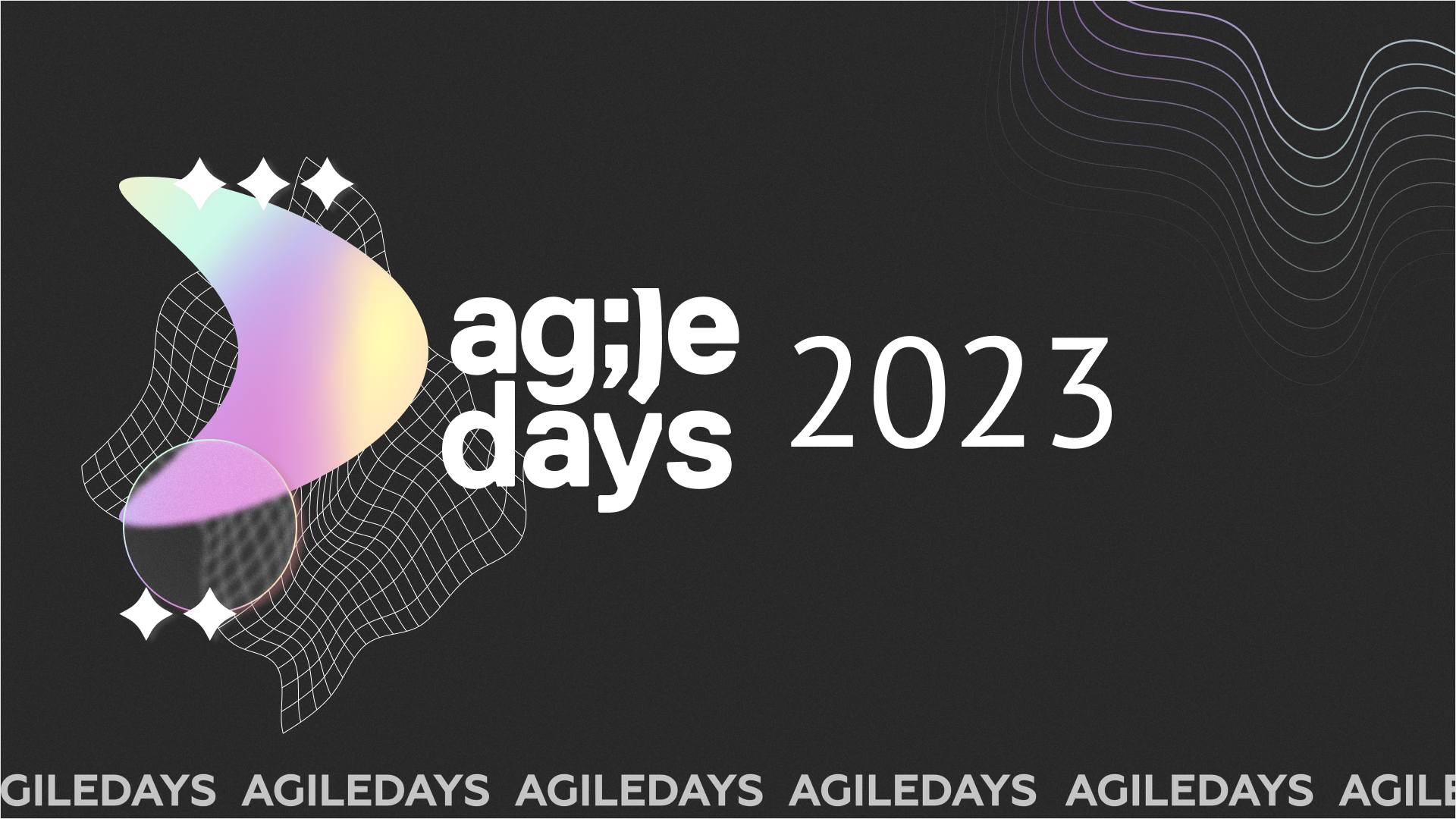 Giga conf 2024. AGILEDAYS. Agile Days. Agile Days 2024. Дизайн презентации 2024.