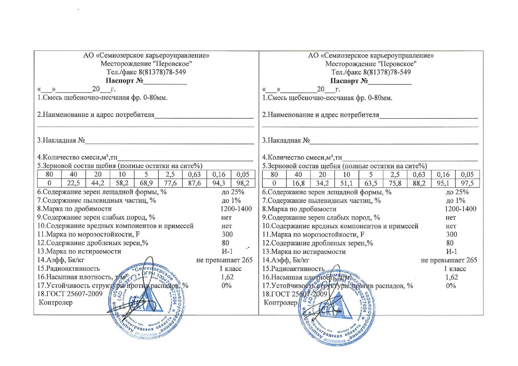 Щебень гост 25607 2009 технические характеристики