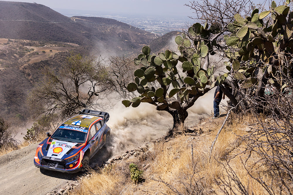 Эсапекка Лаппи и Янне Ферм, Hyundai i20 N Rally1 (ALZ WR 909), ралли Мексика 2023/Фото: Hyundai Motorsport