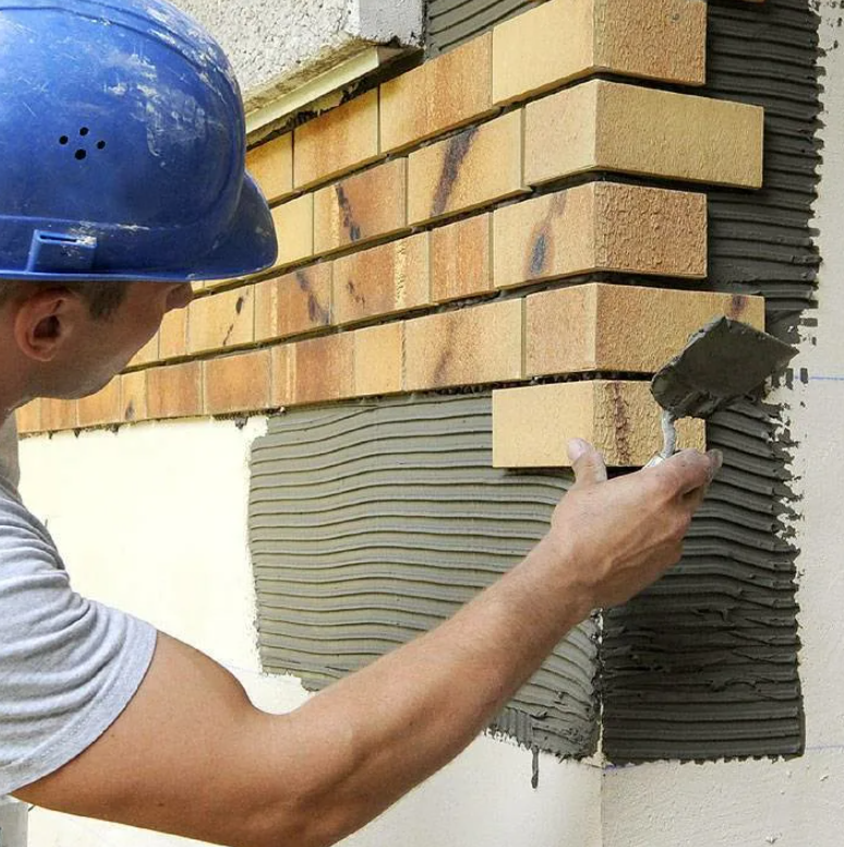 Отделка стен клинкерной плиткой Отделка стен клинкерной плиткой с затиркой швов Заполнение швов специальным раствором с расшивкой Кладка облицовочного кирпича с расшивкой Затирка швов кирпичной кладки Монтаж искусственного камня бесшовным методом Монтаж искусственного камня с заполнением швов Облицовка натуральным камнем бесшовным методом Облицовка натуральным камнем с заполнением швов Мокрый фасад без утепления, без учета материалов Мокрый фасад без утепления, с материалами Мокрый фасад с утеплением, без учета материалов Мокрый фасад с утеплением, с материалами Монтаж винилового сайдинга на стены Монтаж винилового сайдинга на подшив кровли Монтаж фиброцементного сайдинга Укладка гидро-пароизоляционной пленки Укладка деревянной обрешетки по дереву Укладка деревянной обрешетки по кирпичу или бетону Укладка металлической обрешетки по дереву Укладка металлической обрешетки по кирпичу или бетону Укладка утеплителя 50 мм Укладка утеплителя 100 мм