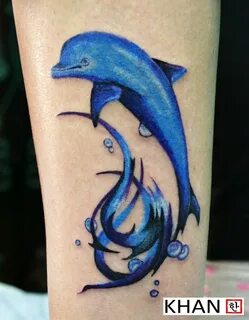 Значение тату с дельфином (50+ фото)