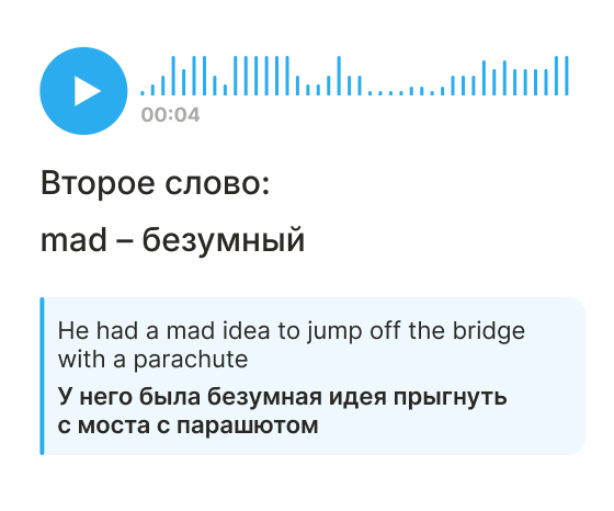 Учите новые английские слова каждый день