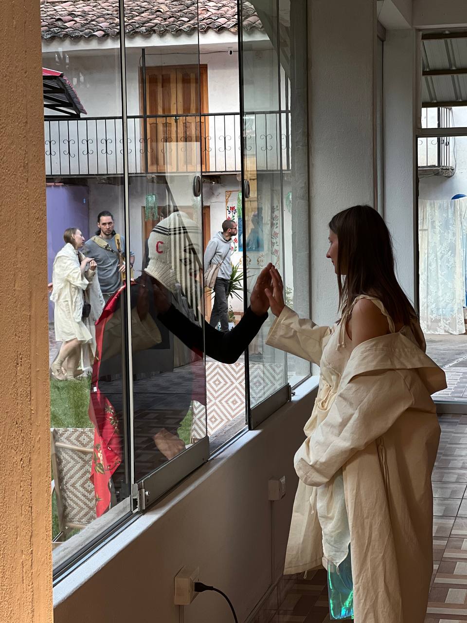 NINA — exhibition and visitors at domperú