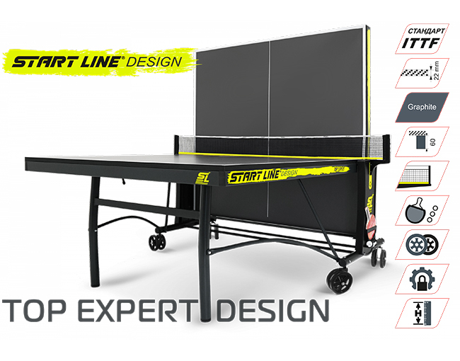 Встречайте новую модель теннисного стола Top Expert Design