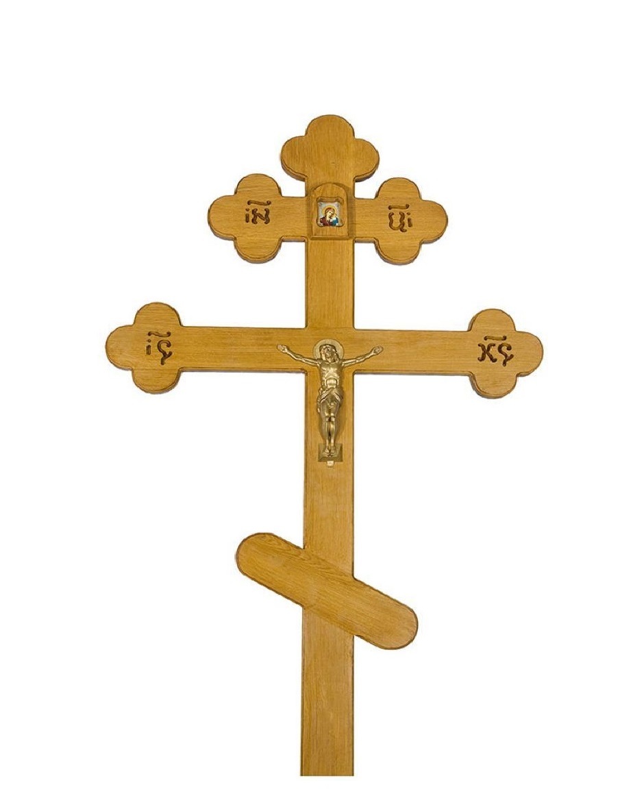 Крест Могильный деревянный Элит