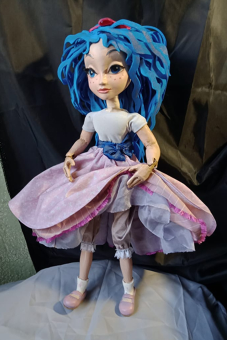 театральная кукла "Мальвина"