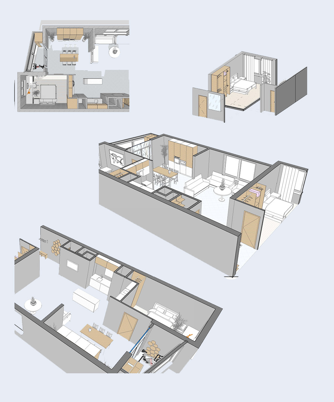 Проектирование мебели в revit