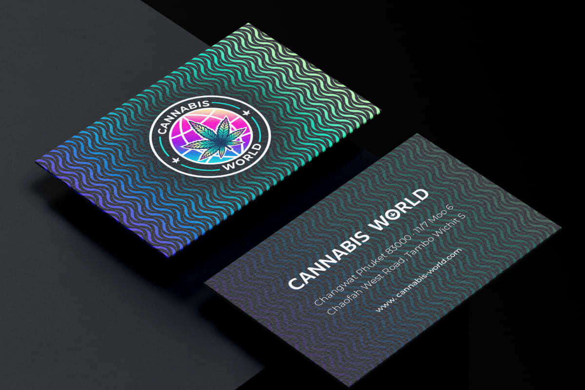 Ребрендинг Cannabis World: логотип, фирменный стиль, оформление соцсетей
