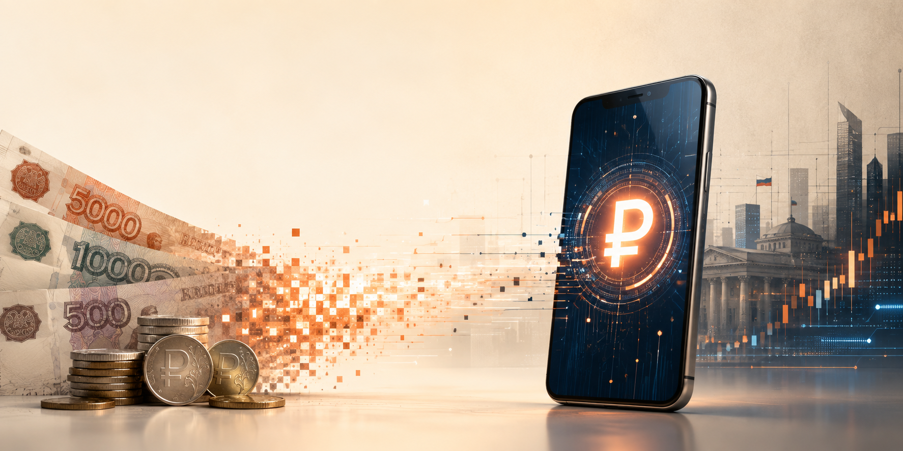 Цифровой рубль и деньги