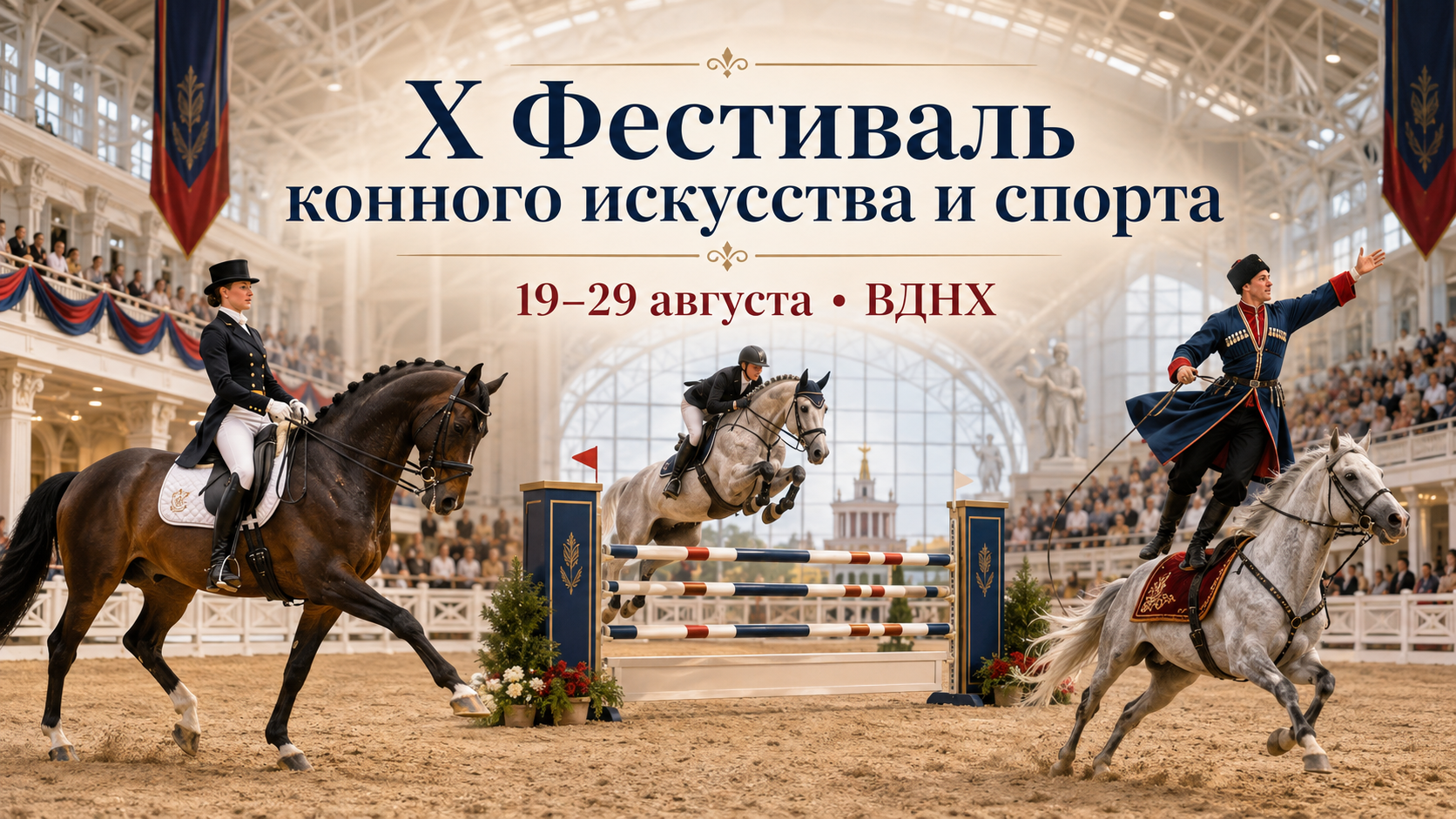 X Фестиваль конного искусства и спорта — 19–29 августа 2026 года