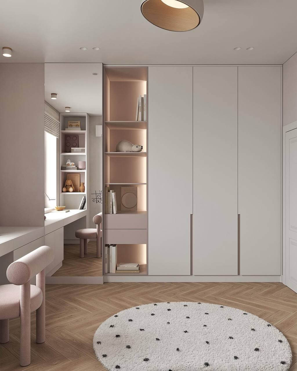 Storage Spaces in the Children's Room