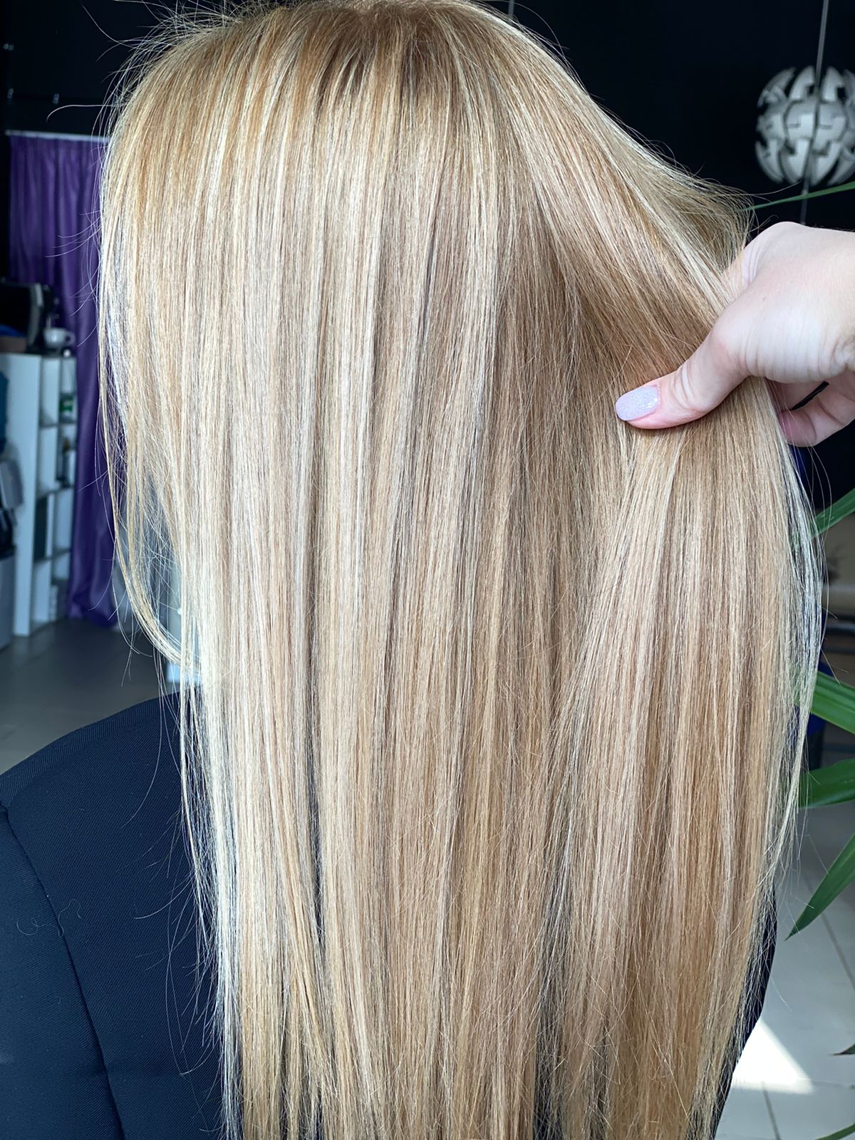 Растяжка цвета на разную длину волос (55 фото)