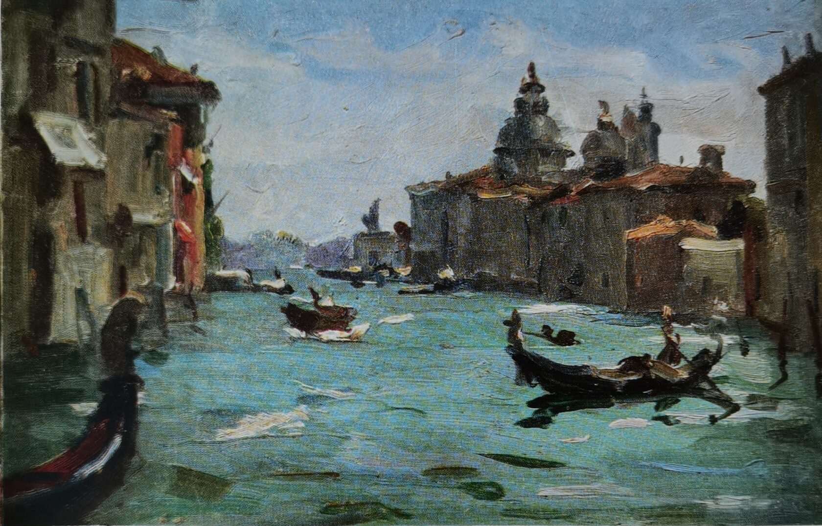 Венеция. Большой канал, 1956 г.
