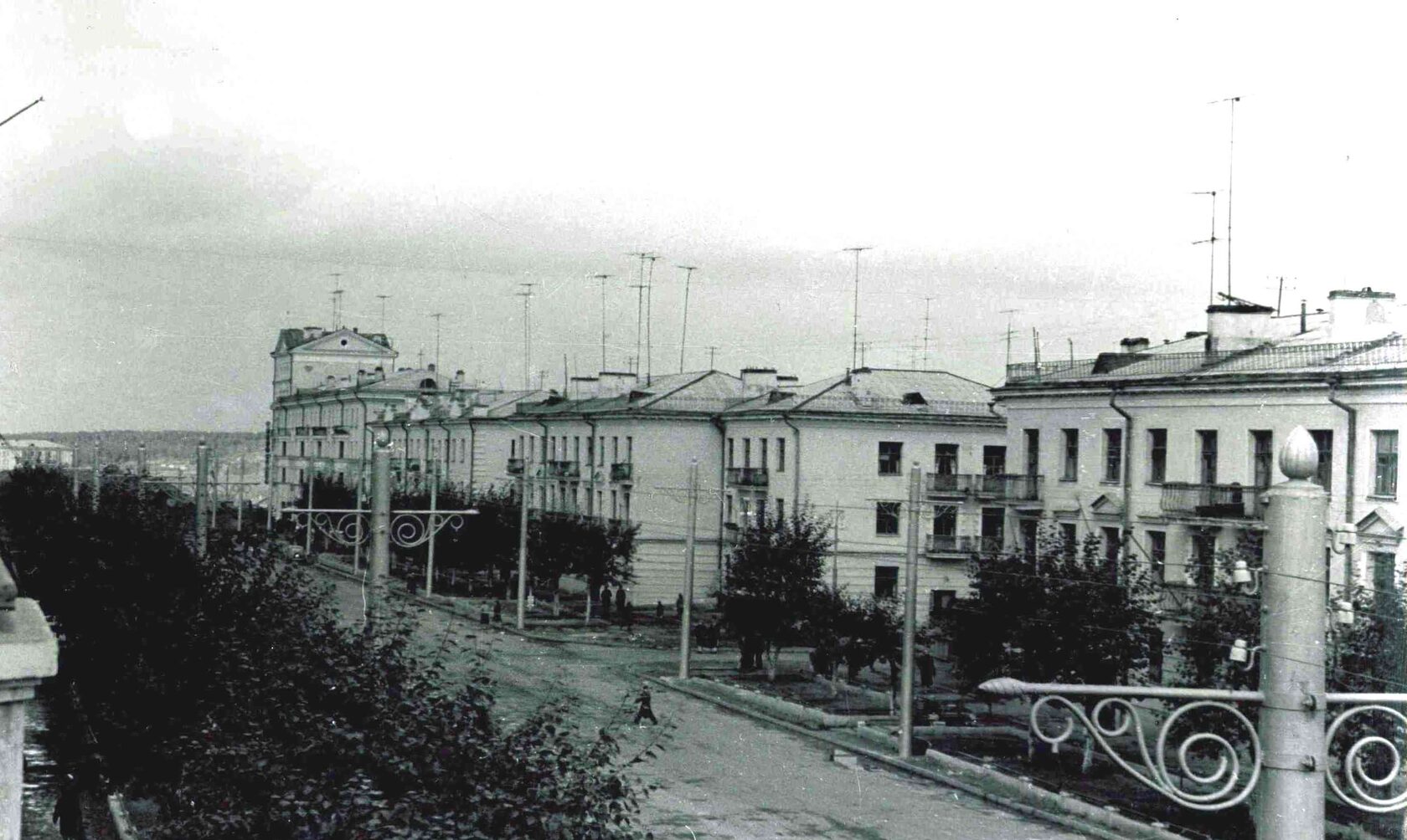 Застройка ул. Алюминиевой. 1957 г.