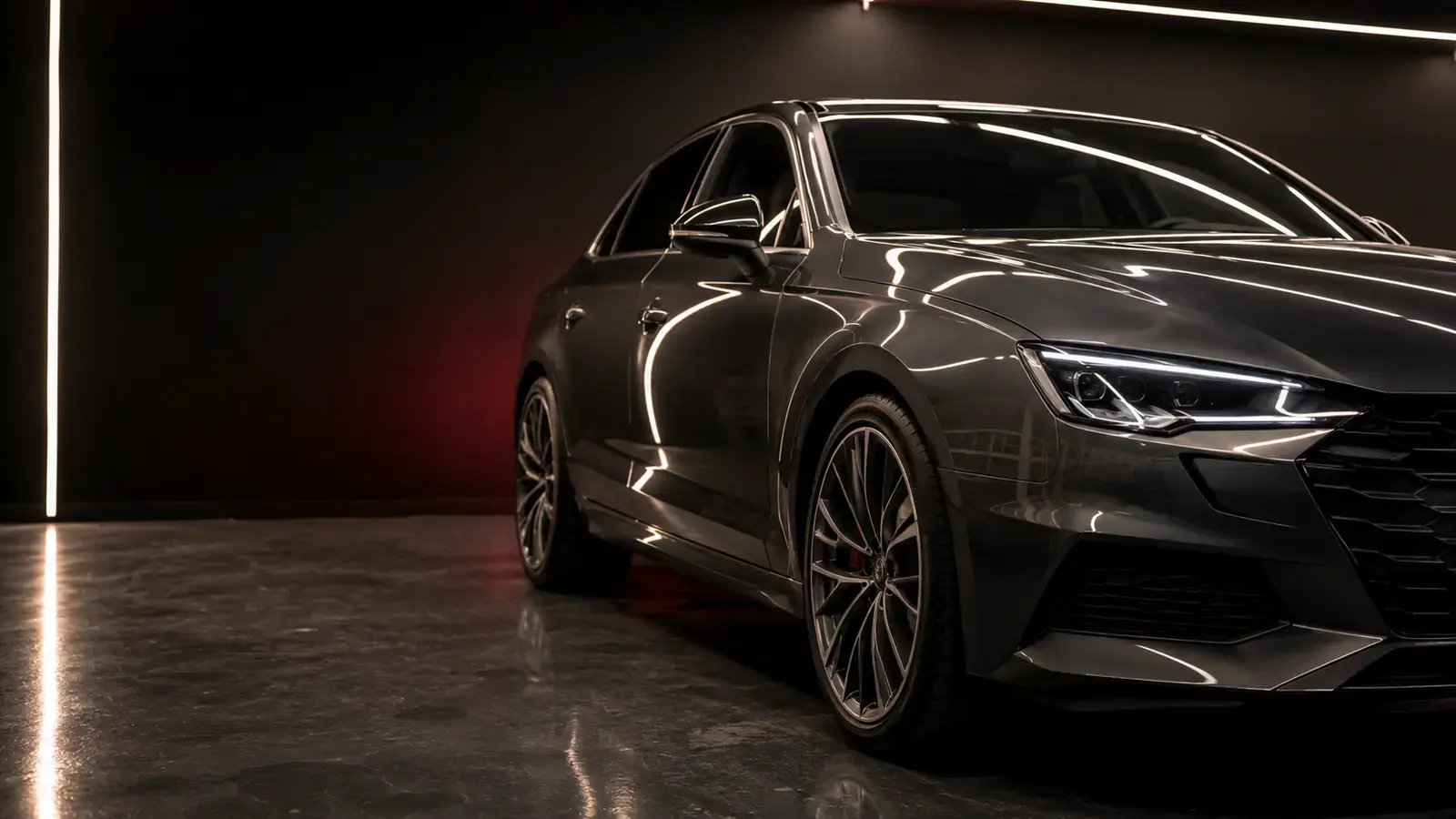 Защищённая лакокрасочная поверхность автомобиля