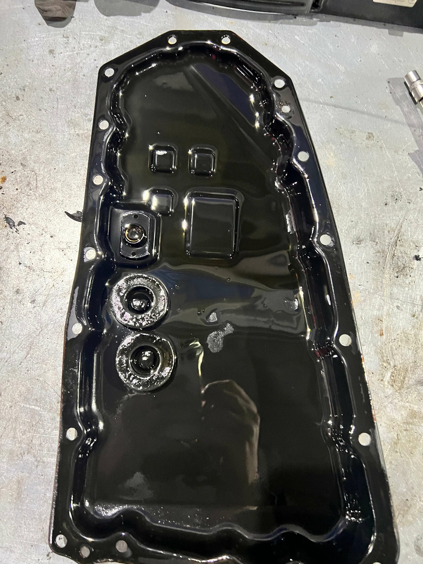 Магниты в поддоне вариатора Mitsubishi