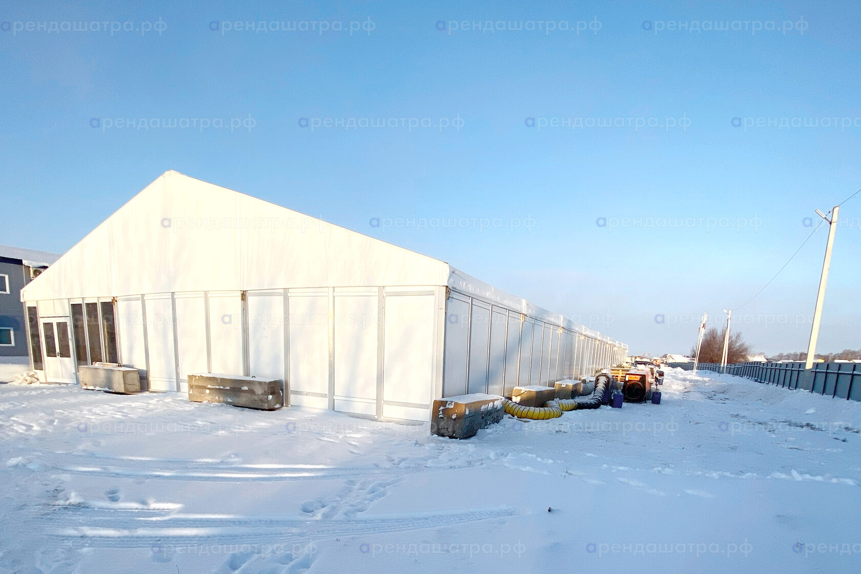 Павильон 15х40 на открытии дороги в Башкортостане в Башкирии, фото&nbsp;3