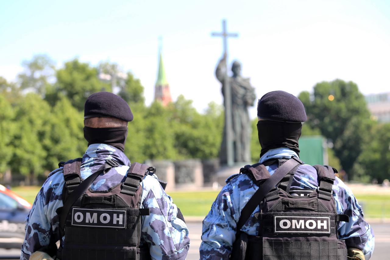 Фотогалерея ОМОН