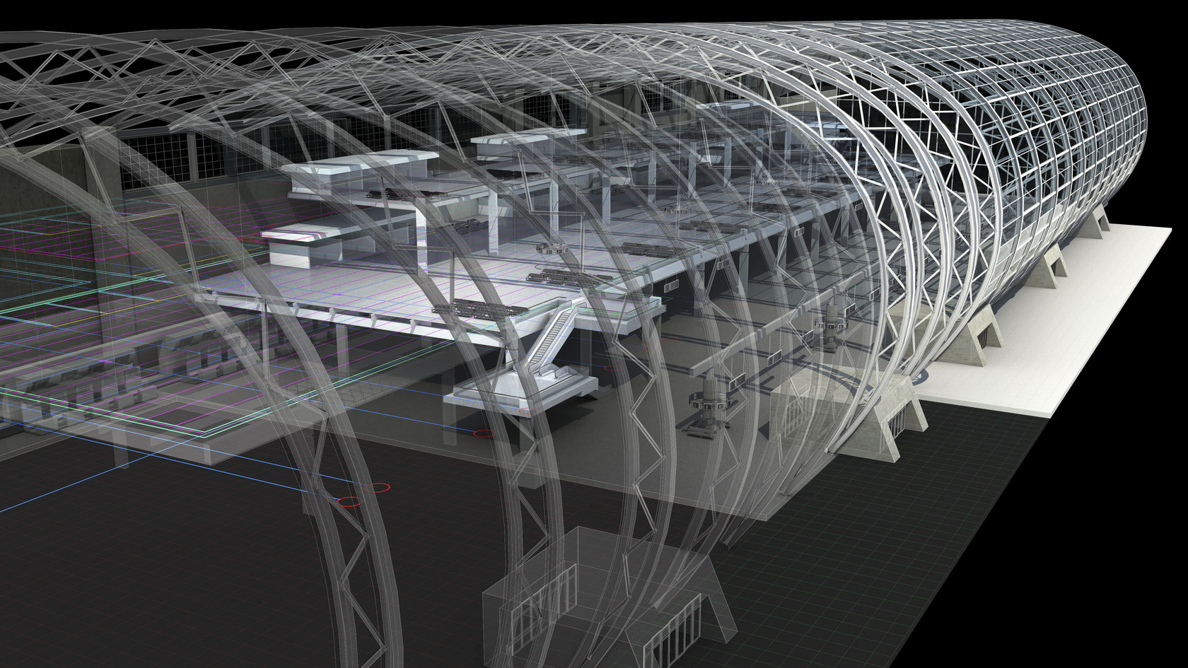 Моделирование больших систем. AUTOCAD. Визуализация в автокаде. Autodesk AUTOCAD 3д. Мост в автокаде.