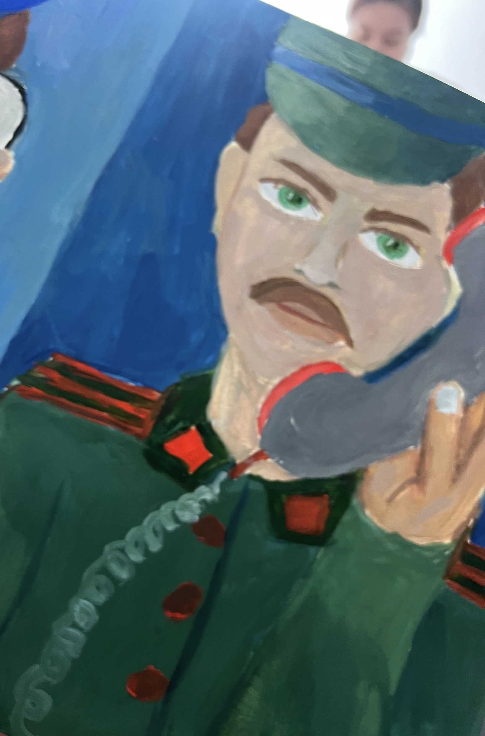 Торжественная церемония у мемориала