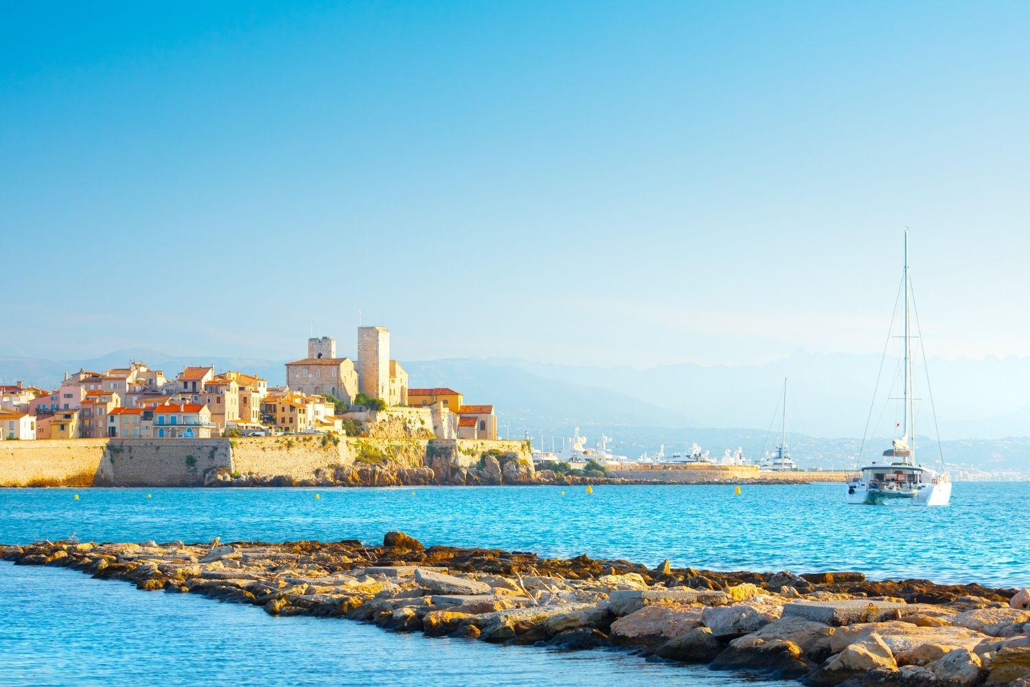 Catamaran Rental to Antibes Castle | Signature Sailing Charter