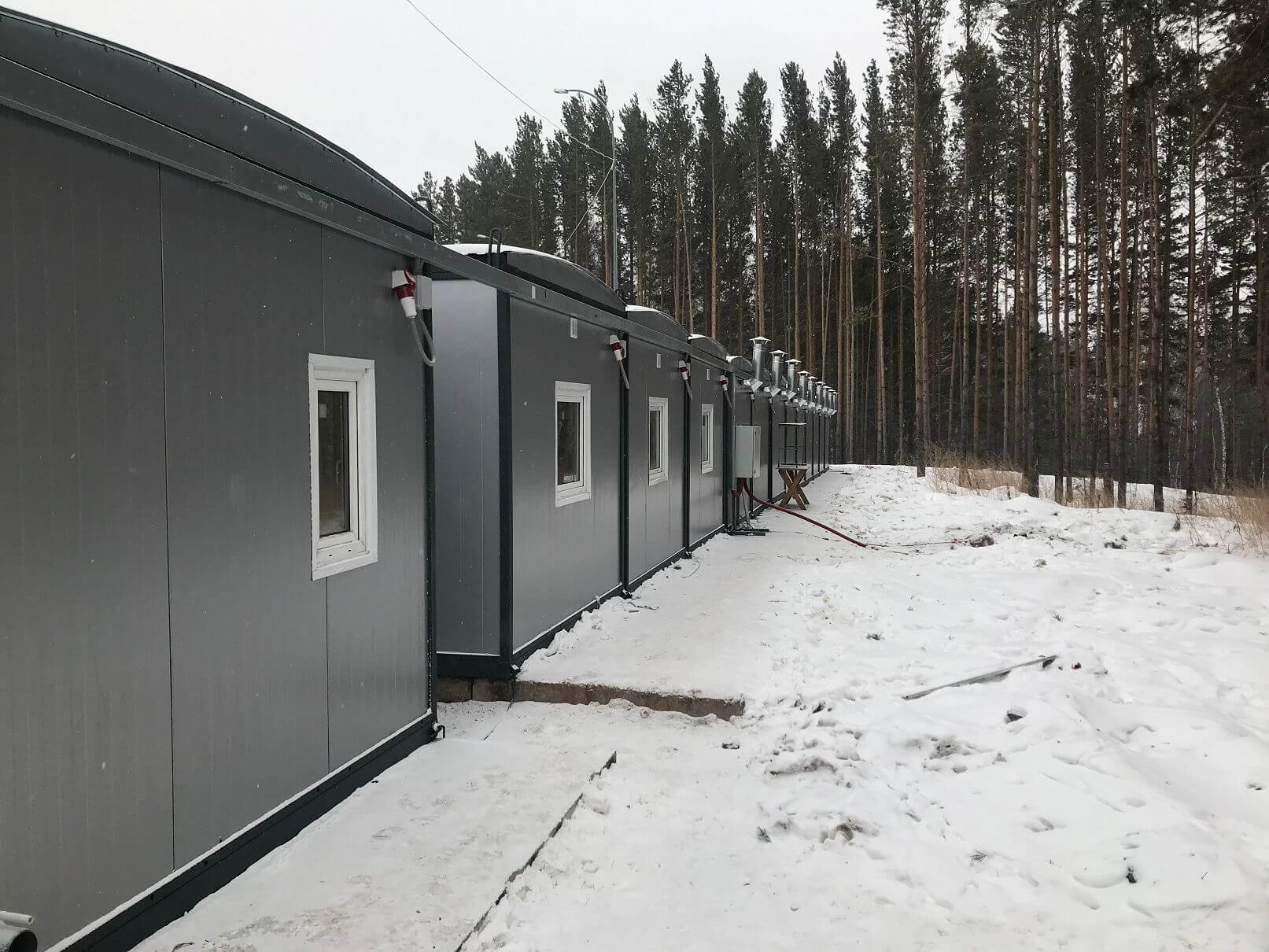 Как сделать бытовку из сэндвич панелей