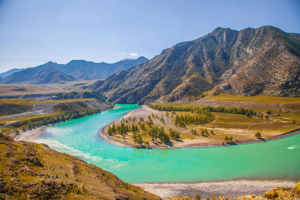 Инегень горный Алтай село