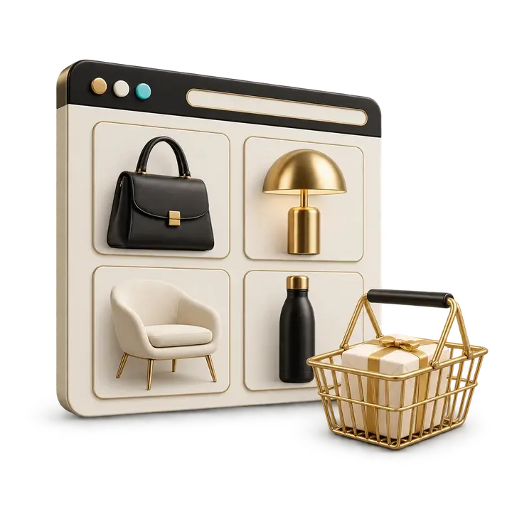 Каталог товаров и корзина интернет-магазина