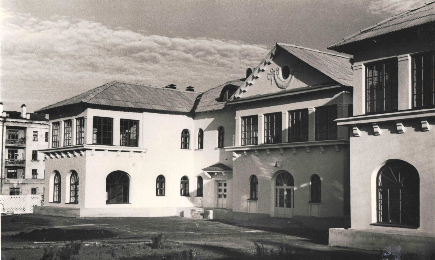 Детские ясли, построенные УАС в 1950 г. 
