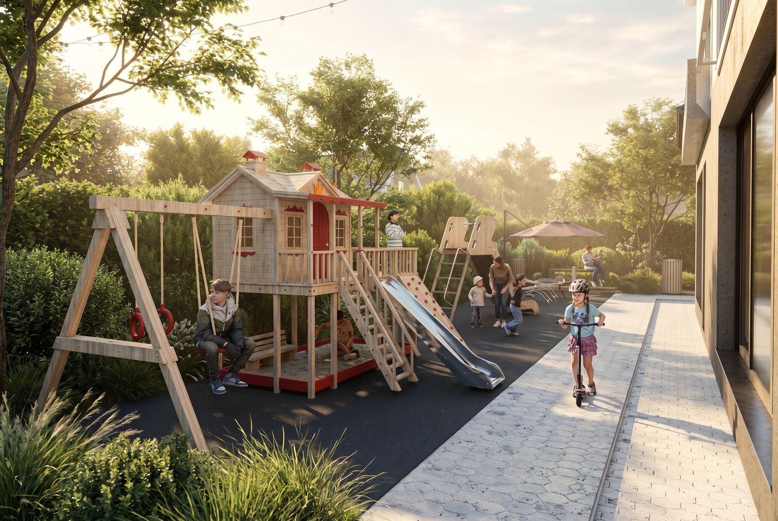Children’s playground – Zen Gardens, Bar
