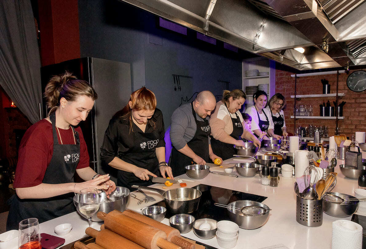 Кулинарные встречи в студии Фудлофт в Санкт-Петербурге