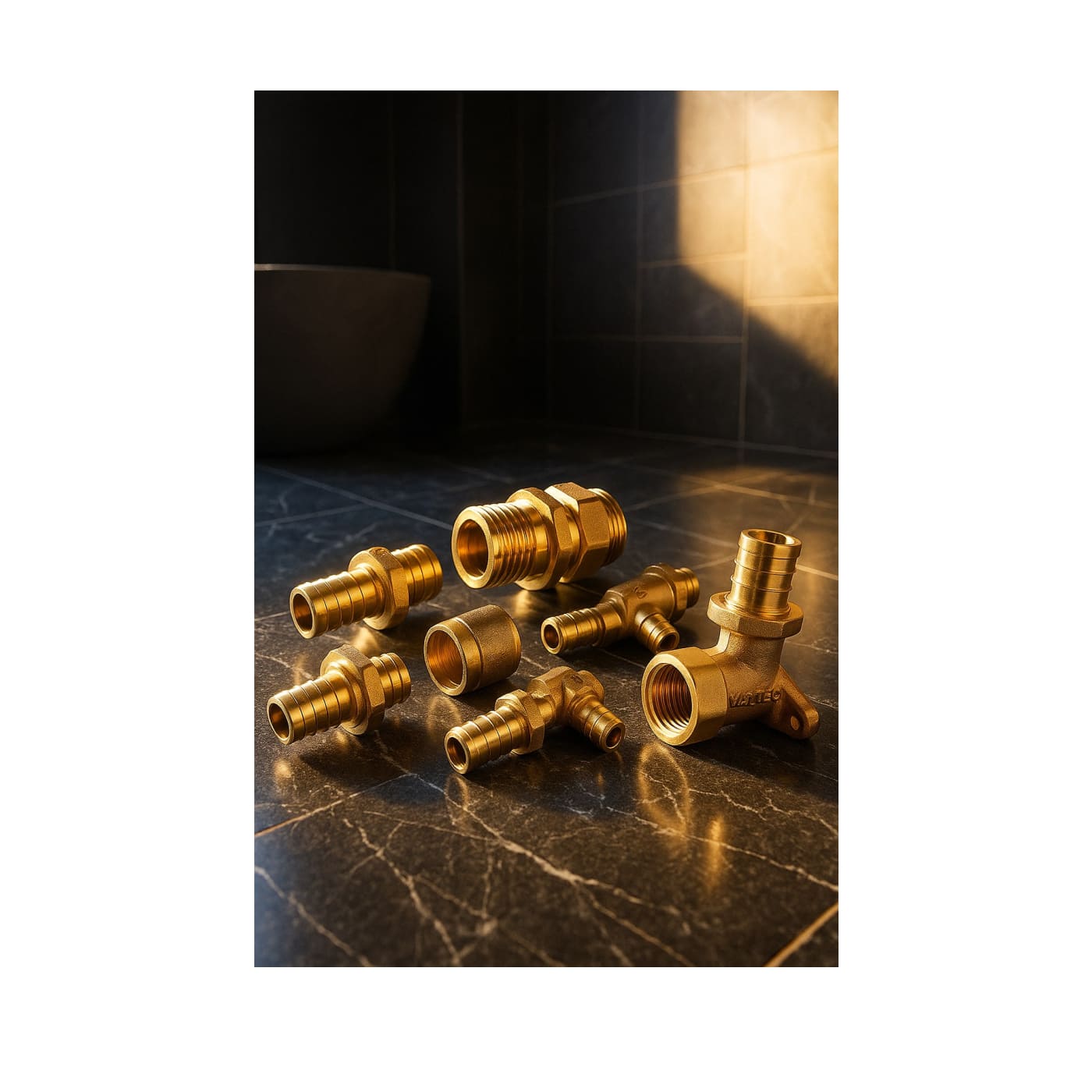 Монтаж аксиальных фитингов Valtec