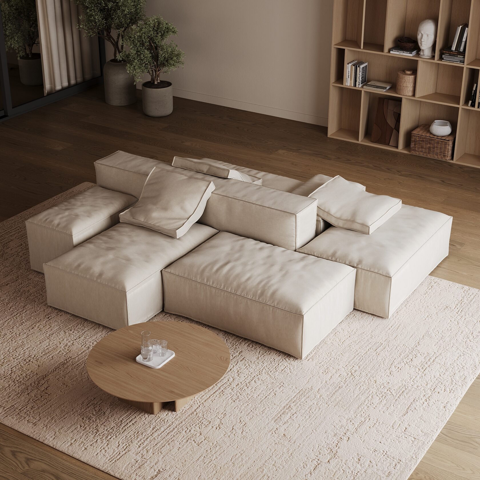 Диван с механизмом дельфин