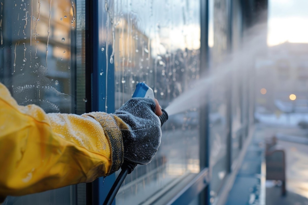 Как мыть окна на морозе без трещин